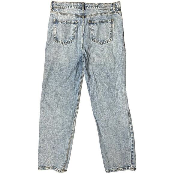 Revice Denim Super 80’s Button Fly High Rise Straight Leg Jeans Distressed - Picture 3 of 10